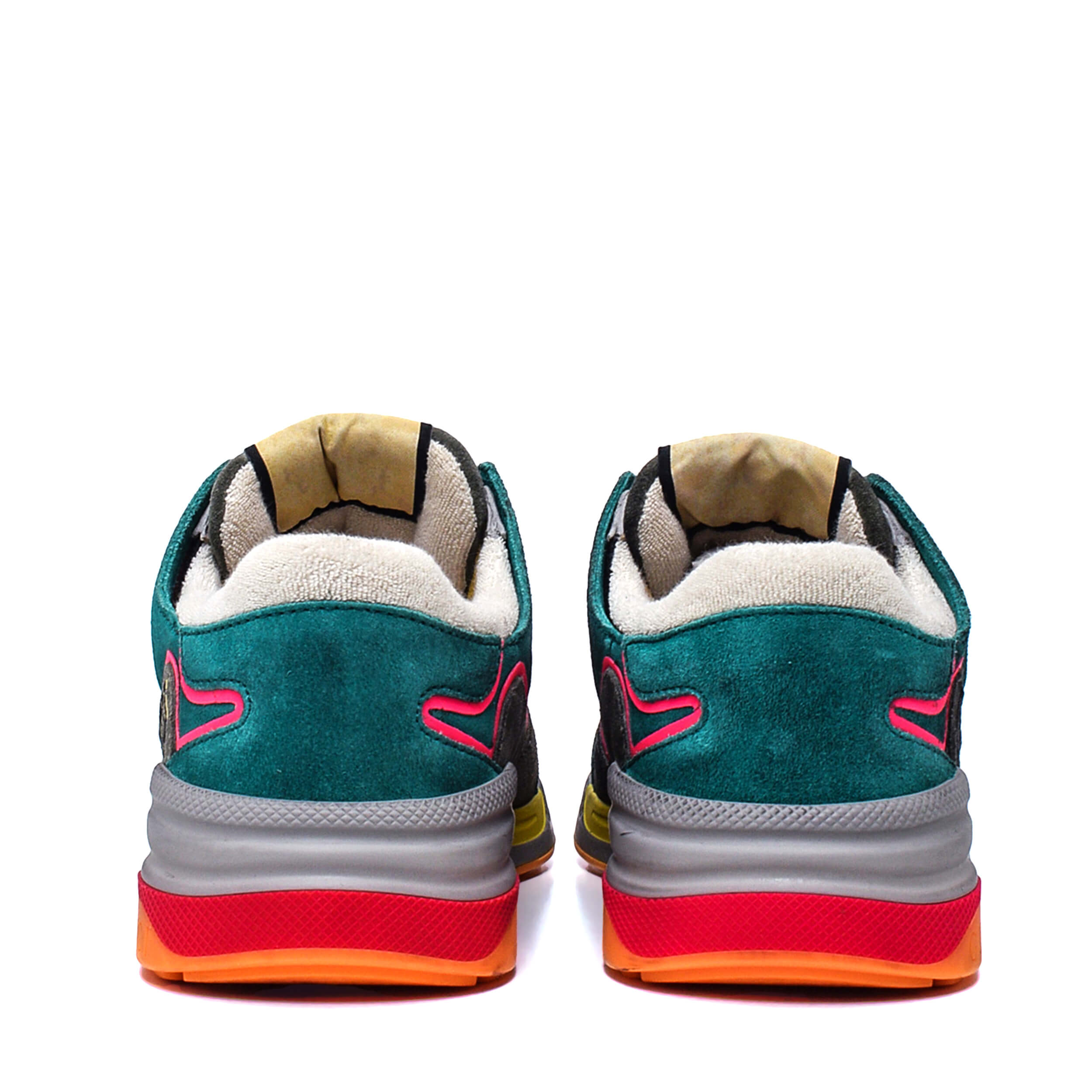 Gucci - Mid Green Teal Ultrapace Sneakers / 37.5